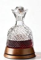 Carafe à vin rotative de luxe, carafe à vin en verre haut de gamme à aération rapide, verseur de vin incassable pour la maison, pour vin rouge