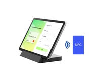 Tablette Android Pretech 11 pouces avec NFC frontal sans caméra, support d'affichage NFC, tablette POS, tablette NFC pour borne interactive, tablette PC