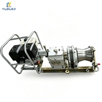 Máquina de Tracción de Cables con Cabrestante, Motor de Gasolina, Tirador de Cables para Construcción, Instalación Subterránea Rápida