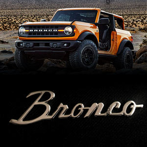 Emblema de Letras 3D en Negro Brillante para Ford Bronco, Insignia de Aleación de Aluminio, Accesorios Adhesivos para Coche - Product Image 6