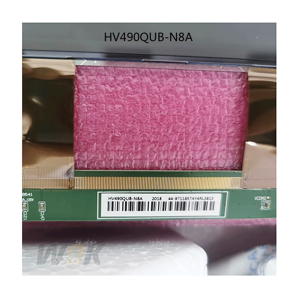 HV490QUB-N8A lcd Screen Open Cell New Lcd Panel Tv Screen Panel for 49 Inch BOE