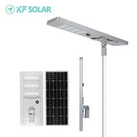 Réverbère solaire tout-en-un imperméable extérieur de la puissance élevée LED d'IP67 180W pour l'application de route