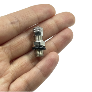 NPT Brass Máy nén khí điền vào van điều kiện mới <span class=keywords><strong>Schrader</strong></span> nam van xe tăng van Thân mũ & bộ điều hợp TV01 TV2 TV3 TV1 - Product Image 5