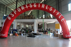 Arco Inflable Rojo en Oferta para Eventos Comerciales, Fiestas o Publicidad al Aire Libre - Product Image 2