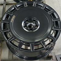 Jantes en alliage noir de 20, 21 et 22 pouces, jantes forgées avec capuchons flottants pour Rolls Royce Ghost Phantom Cullinan Spectre