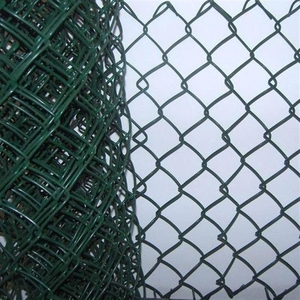 Clôture en treillis métallique robuste de 6 pieds, noire <span class=keywords><strong>et</strong></span> verte, pour installation Cyclone, Menards Gate - Product Image 1