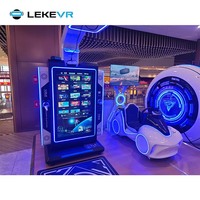 Parque de atracciones LEKE VR todo en uno Arcade Space Walk Platform Simulator Zombie Gaming Center Machine