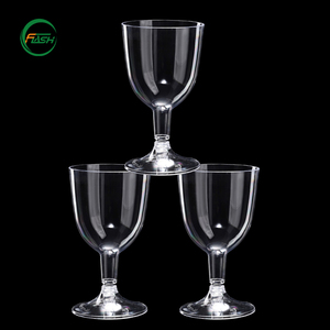 Copas de Vino de Plástico PS Resistentes Flash de 180 ml, Transparentes, para Bares, Clubes, Bodas, Fiestas y Servicios de Catering - Product Image 5