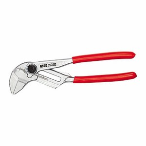 Alicates de acero al carbono CRV ajustables, llave inglesa 174 CX, acabado en cromo, uso Industrial, caja de grado DIY, embalaje, soporte OEM, certificado GS - Product Image 1