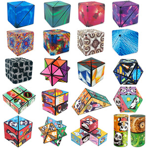 <span class=keywords><strong>Cubo</strong></span> Magnético Versátil 3D Geométrico, el Más Vendido Transfronterizo; Juguete de Ingenio DIY de Forma Irregular de Moda - Product Image 5