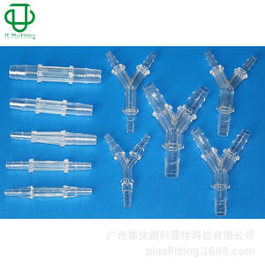 Connecteur de tube rigide multi-spécifications en plastique transparent de type Y à diamètre égal, excellent pour l'usage médical, PC-PS - Product Image 5