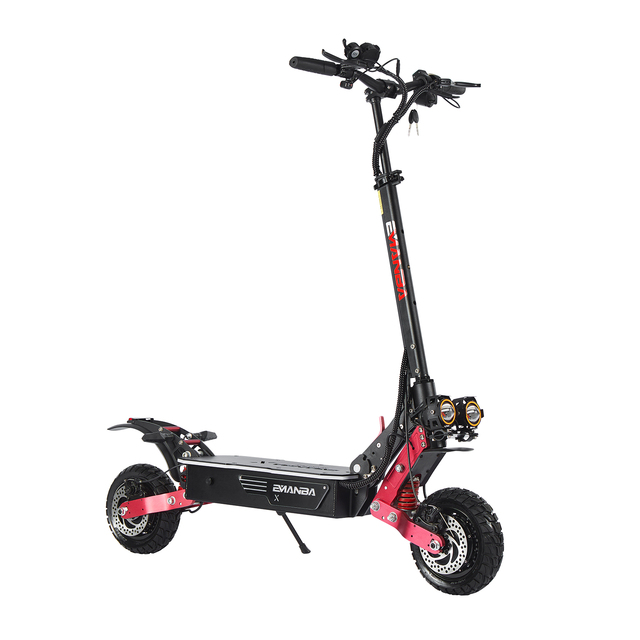 X8 MAX Off Road Electric Scooter Adult Fast Foldable Dual Hub High Speed 55-65km Range 2 Wheel Fat Tire