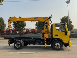 4x2 Foton Straight-Arm Truck-Mounted <b>Crane</b> with Fully Hydraulic System Gearbox & <b>Engine</b> 4-Ton Capacity 20m Max Height - Product Image 2