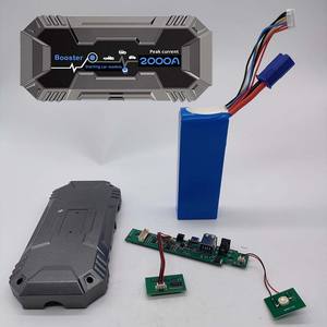 Arrancador de batería automotriz OEM Paquete de salto de diseño personalizado Paquete de salto recargable de refuerzo de batería hecho a medida para automóvil - Product Image 1