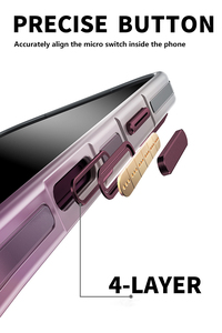 เคสโทรศัพท์แบบไฮบริดสองสี พร้อมที่ยึดแม่เหล็กสำหรับ iPhone Duo 18 Pro Max ป้องกันเหลือง รับผลิตแบบ OEM/ODM ขายส่ง - Product Image 2