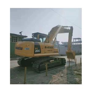 Pour PC200-8 machine utilisée d'excavatrice hydraulique de chenille avec la garantie et le moteur de 1 an - Product Image 1