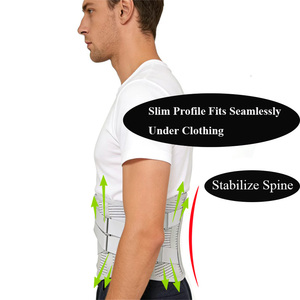 <span class=keywords><strong>Ceinture</strong></span> de Soutien Dorsal Ajustable pour la Correction et le Soulagement des Douleurs Lombaires et du Haut du Dos – Idéale pour Hommes et Femmes Souffrant de Blessures ou de Tensions Musculaires - Product Image 1