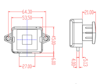 FS6682-serrure à bouton poussoir sans clé, pour armoire, caravane, rangement pour tiroirs de meubles