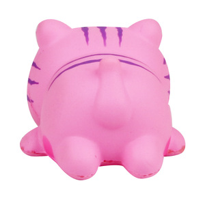Pu Foam Slow <b>Rebound</b> Cartoon Round Ears Cat Fidget Toy Gift For Kids 2 To 4 Years Unisex - Product Image 4