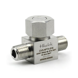 Válvula <span class=keywords><strong>check</strong></span> de agua 6000 PSI metal a metal para gas líquido - Product Image 2