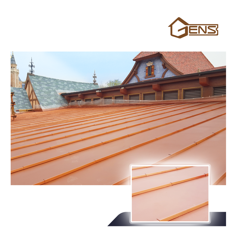 China Manufacturer Hand Make Copper Building