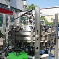 Machine de remplissage et de bouchage entièrement automatique pour boissons gazeuses en canettes et bouteilles en verre