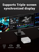 Mini PC professionnel Firebat AM02 avec livraison gratuite aux États-Unis, processeur R7 H255, 16 Go de RAM LPDDR5, 512 Go de stockage, WiFi 6, BT 5.2, 8 cœurs, idéal pour le bureau