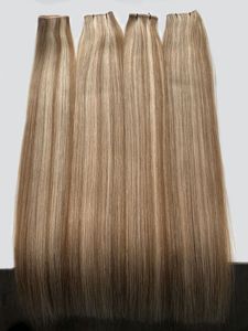 Extensiones de Cabello Humano Chino Remy Virgen de Doble Trama 2026 con Trama Invisible de Piel, Trama Única, Cabello Suave y Liso - Product Image 5