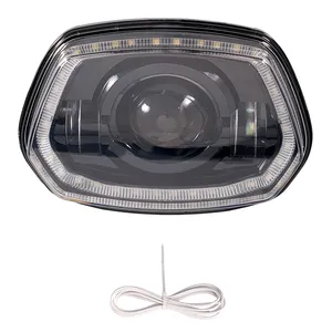 YongJin High Cost Performance Motorcycle Lighting Systems LED Headlight With Hi Lo Beam For Vespa Sprint 150 Super GTR