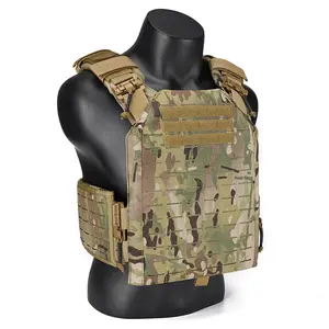 GAF Factory Wholesale Price 1050D Nylon Durable Chaleco Tactico Combat Tactical Vest Plate Carrier