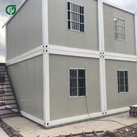 Chine usine 20 pieds préfabriqué luxe moderne Qatar Flat Pack Villa 2 3 4 chambres maison conteneur maison 20 pieds 40 pieds options de taille en acier