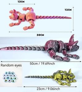 Jouet de chat articulé imprimé en 3D de 50 cm, modèle réaliste de chat Sphynx Siamese en PVC, ornement animalier tendance, mini décoration artisanale - Product Image 4