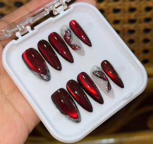 Betifnail – Nouveauté : Ongles artificiels faits main pour femme, style fruits frais 3D, <span class=keywords><strong>manucure</strong></span> personnalisée, <span class=keywords><strong>French</strong></span> press, amande, stiletto, acrylique - Product Image 5