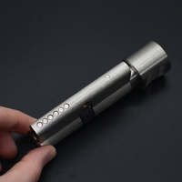 Serrure à cylindre avec grand bouton en laiton complet serrure à cylindre de haute qualité