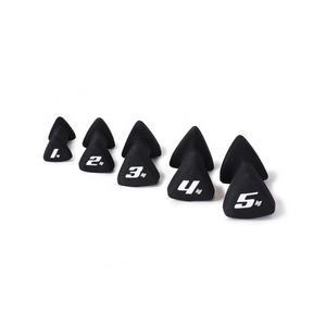 Haltère <span class=keywords><strong>en</strong></span> <span class=keywords><strong>fonte</strong></span> massif revêtue, Triangle noir personnalisable, bon marché, 1 pièce - Product Image 1