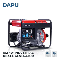 Générateur d'essence portable 5,5 kW, générateur à châssis ouvert 5500 W, démarrage manuel, alimentation électrique pour la maison et la construction