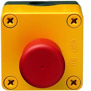 MZ530N Personalizzabile con pulsante di arresto di emergenza Hagers IP65 - Product Image 1
