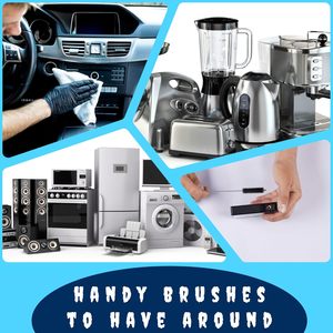 Nettoyeurs de tuyaux Brosses de nettoyage pour petits espaces Multi-Size Straw, Window, Airbrush Air Up Bottle Cleaner - Product Image 4