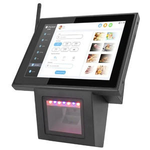 T100 8inch giá mới kiểm tra QR mã 1D/2D Máy quét cửa hàng bán lẻ màn hình cảm ứng tất cả trong một siêu thị Pc Giá Checker màn hình - Product Image 1