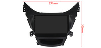 MEKEDE DUDU7 Android Auto, Radio de Audio para Auto con Pantalla 2K, Carplay, Navegación GPS, Reproductor Multimedia para Auto, para Hyundai Elantra 2011-2016