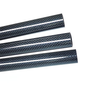 Tubo de Fibra de Carbono Negro Retorcido, Espesor de 1mm-10mm, Acabado Brillante/Mate, Piezas Industriales para Exteriores - Product Image 4