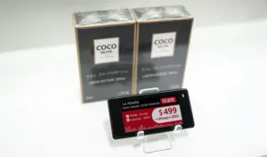 Minew Ultra-fino 2.66 Polegada Slim ESL Bluetooth 5.0 Preço Etiqueta Eletrônica Supermercado Loja Varejo Armazém Solução Digital