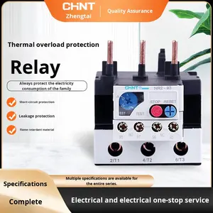 Relais thermique Chint NR2-93 AC 93 avec 6 broches, protection contre les surcharges thermiques, les courts-circuits et les fuites CJX2 JRS1 <span class=keywords><strong>JR28</strong></span> - Product Image 2