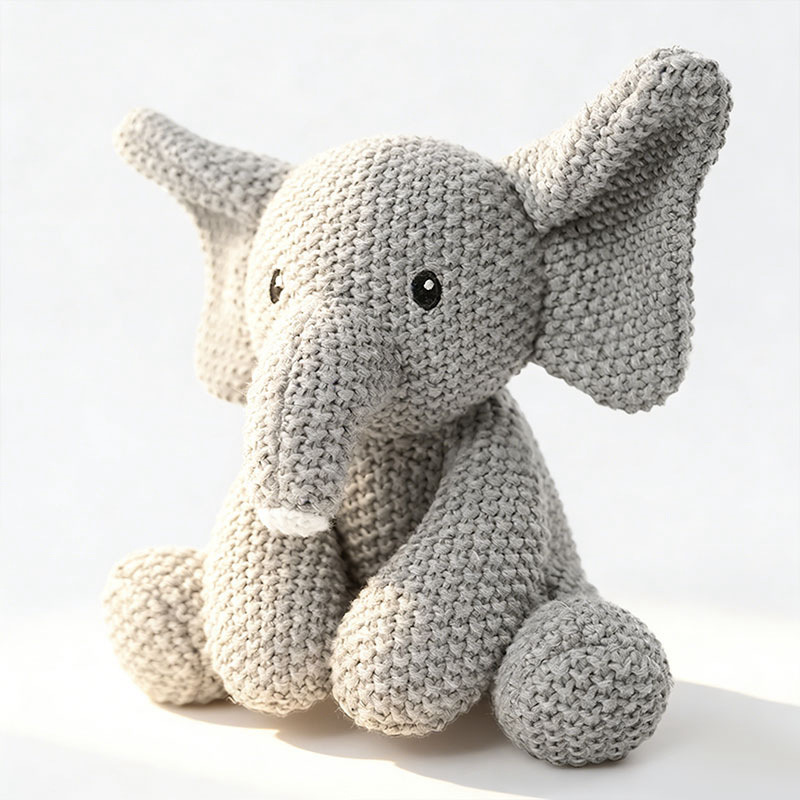 Sitting elephant 23cm-013kg