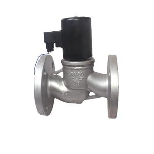 Válvula Solenoide de Brida de Acero Inoxidable BZBSF-80F, Control Manual, Alta Temperatura, Presión de 16 kg, para Medios de Gas y Petróleo, Soporte OEM - Product Image 4