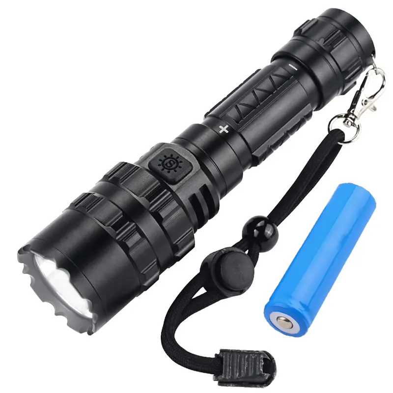 Tactical 10w 2000 Lumens Explosion-proof High Quality XM-L2 U2 Rechargeable LED Flashlight With USB Charge