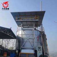 Réservoir de Fermentation Wanfeng SUS304+Q235B+Peinture d'habillage 380V, Fonctionnement Stable 24/7, pour la Fermentation du Fumier