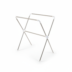 [HOME FRIEND] Tendedero en Forma de X (10 Perchas) de Fácil Almacenamiento con Diseño Compacto y Plegable para Uso en Interiores - Product Image 2