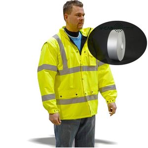سترة عاكسة آمنة عالية الوضوح عامل 5 X reflecx Vest شريط عاكس للسلامة لسترة عاكسة - Product Image 1