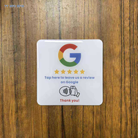 Carte NFC NTAG215 en PVC, autocollant de table en acrylique, étiquette murale pour contrôle d'accès dans les hôpitaux et les cinémas